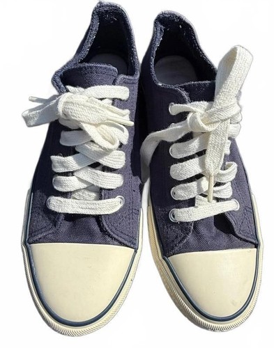 Next navy blue canvas
