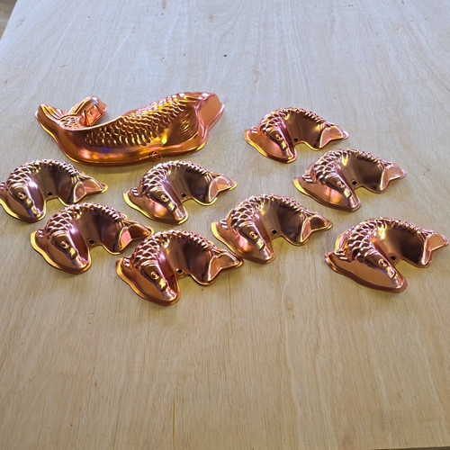 Job lot vintage - job, fish