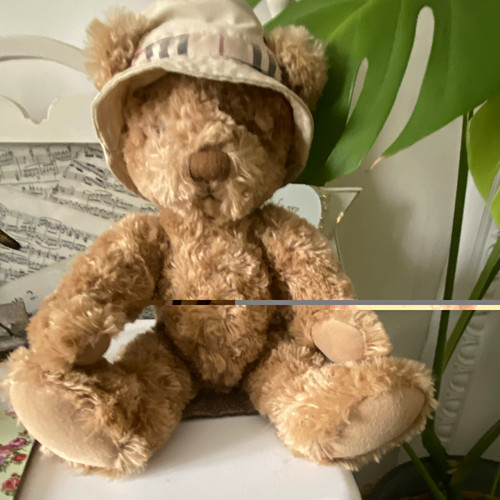 Burberry teddy bear - bear, plush
