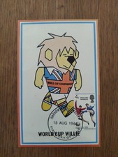 1966 England Winners FDC World Cup Willie Card - Faded
