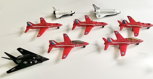 Matchbox red arrows - jets,