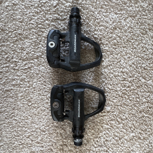 Boardman black clipless pedals - boardman,