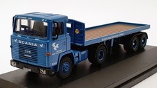 Oxford Diecast 1/76 Scale 76SC110001 - Scania 110 Flatbed Trailer - BRS