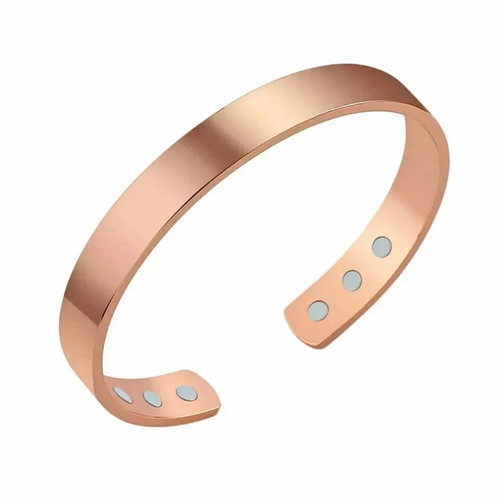 Pure copper bracelet magnetic - copper,