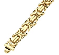 9ct Yellow Solid Gold 6mm Flat