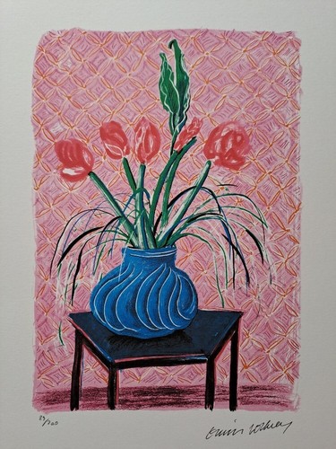 David hockney signed - hockney,