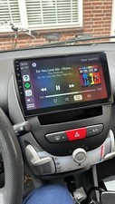 Carplay BT Stereo For Toyota Aygo / PEUGEOT 107 Stereo Headunit 64GB+2GB
