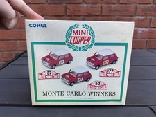 Corgi 97712 Mini Cooper Monte Carlo Winners - MIB 1992 X3 Minis Rare
