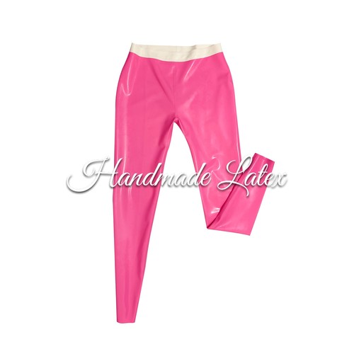 Women latex leggings gummi - latex,