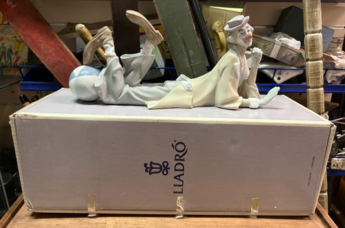 Vintage lladro clown with - lladro,