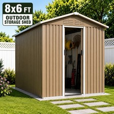 8x6 outdoor storage shed - outdoor,