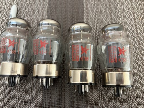 Sovtek tubes quad set - kt-66,