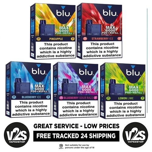 Blu max 6000 refill vape - blu,