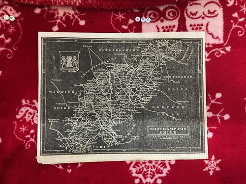 Rare antique map pinnock - map, ,