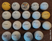 BUNDLE OF VARIOUS GOLF BALLS