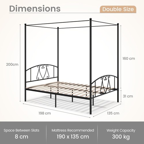 Double size metal - double,