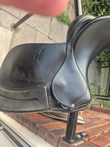 Inch black english leather - 17,