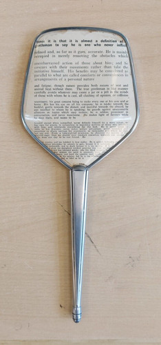 Vintage reading chart with - reading,
