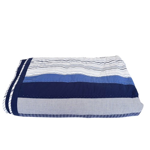 Woolrich striped cotton quilt - woolrich,