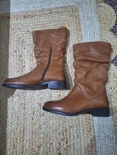 ladies dune size uk6 dark tan