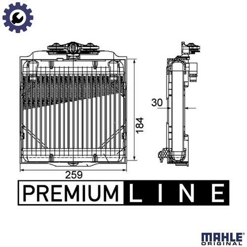 Oil cooler automatic - oil,