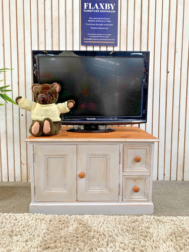 Rustic pine sideboard grey - rustic,