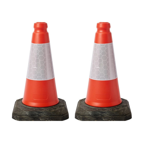 Pack red traffic cones - traffic,