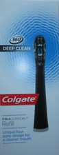 Colgate Omron Proclinical Refill Deep Clean BLACK Replacement Toothbrush Head