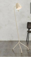 Next Dakota Taupe metal floor lamp with brass detailing.brand new in box.RRP £70