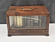 Antique Negretti & Zambra Barograph Barometer Gluck 7-Day Movement c.1910