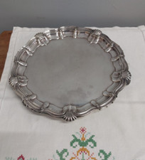 HB&H Silver Plated Salver On