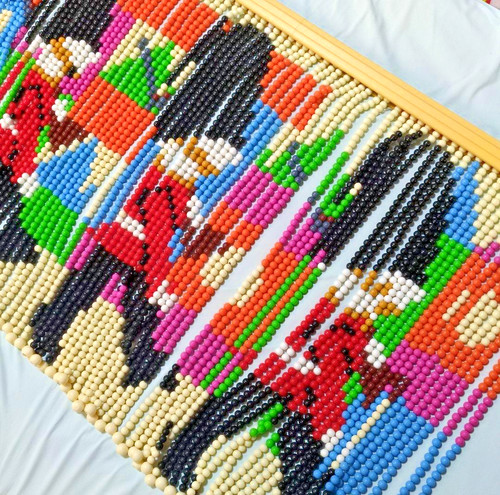 Showa retro japanese beaded - japanese,