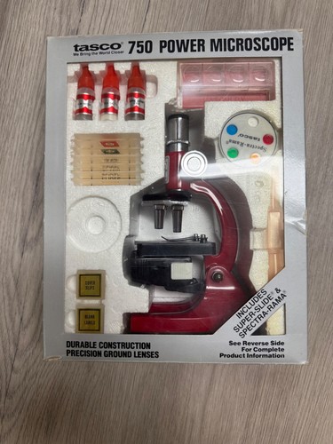 Tasco 750 power - 750, microscope