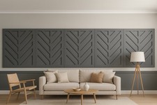 MDF Wood Wall Panels Pack of 3