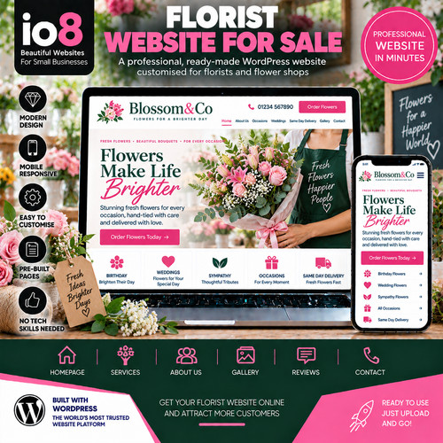 Florist website wordpress - website, –
