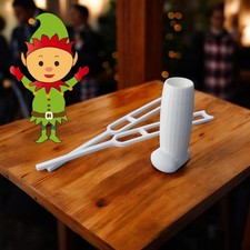 Christmas Elf on the Perch