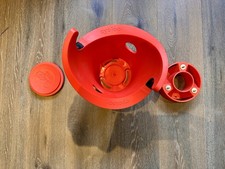 Cycloc Solo Wall-Mounted Bike Storage Red