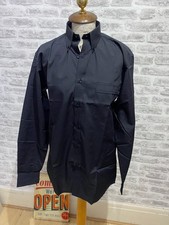 BNWoT black workwear shirt mans Alexandra size 14.5 chest 40"  D458