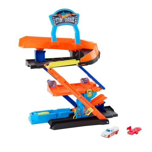 Hot wheels city toy - car, track