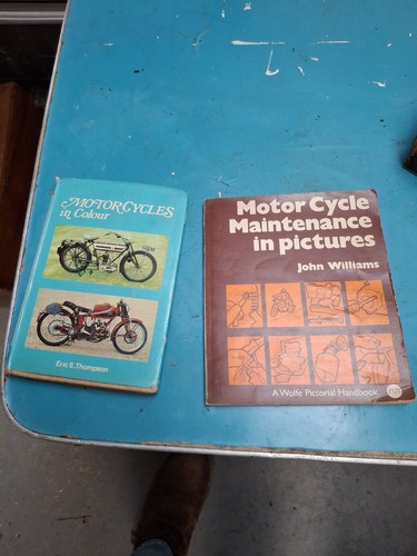 Old vintage motorcycles - vintage, in