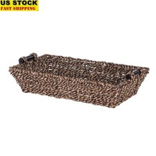 Rectangle Seagrass Basket W/