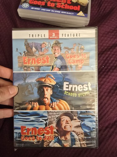 Ernest triple feature dvd - ernest,