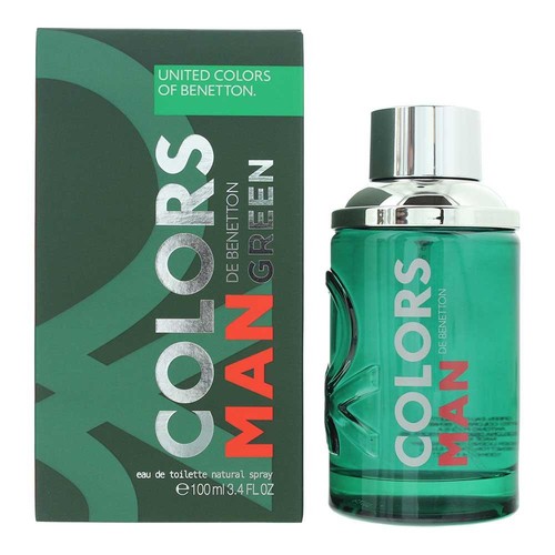 Benetton colors green man edt - green,