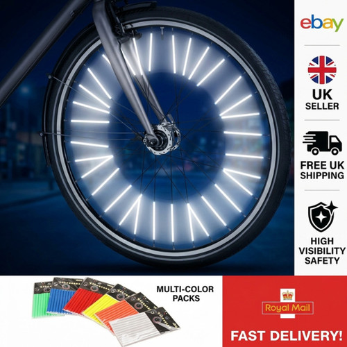 12pcs bike spoke reflectors - 12pcs,
