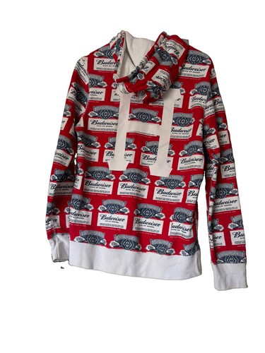 Huf budweiser aop hoodie - huf,