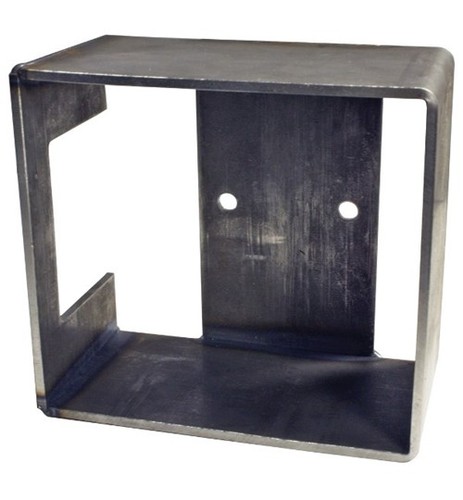 Unpainted steel tail light - tail,
