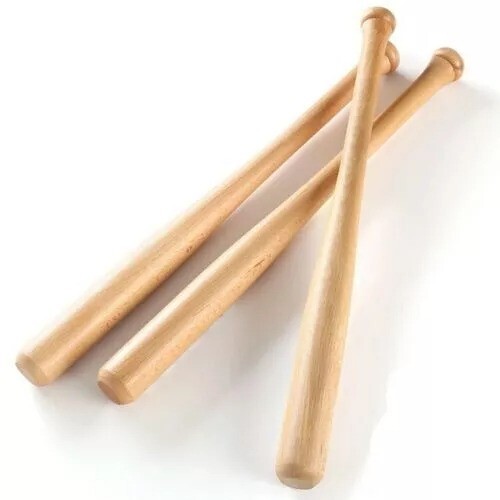 Solid wood baseball bat - solid,