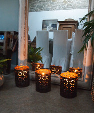 Set of 3 Rustic Reclaimed