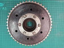 Original BSA 47 teeth 10 hole Rear Sprocket and plate