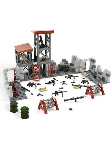 Ww2 military base model - ww2,